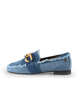 Babouche Loafers Blauw 341384
 Maat 37
 