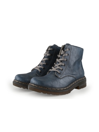 Rieker Veterboots Blauw 341481
 Maat 38
 