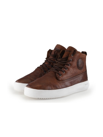 Blackstone Hoge sneakers Bruin 341513
 Maat 42
 