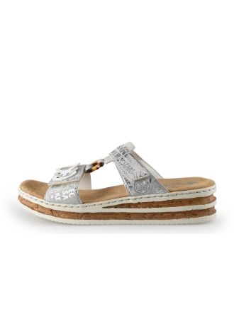 Rieker Sandalen Zilver 341727
 Maat 40
 