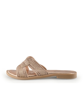 Signatur Slippers Goud 341763
 Maat 38
 