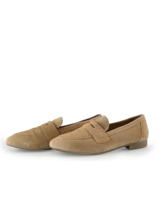 Manfield Loafers Beige 341812
 Maat 38
 