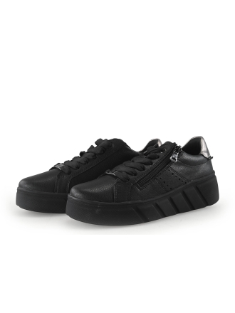Rieker Sneakers Zwart 342150
 Maat 37
 