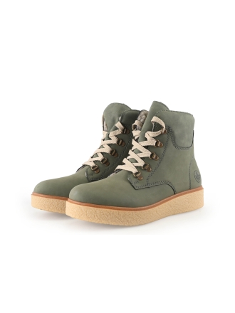 Rieker Veterboots Groen 342379
 Maat 40
 