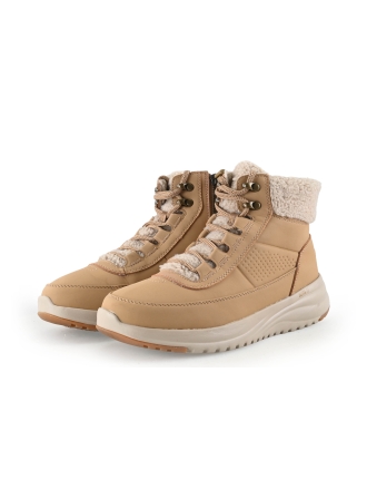 Skechers Veterboots Beige 342422
 Maat 39
 