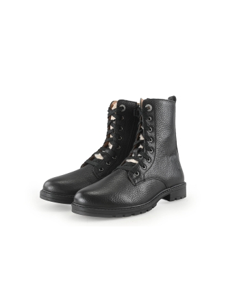 Muyters Veterboots Zwart 342473
 Maat 37
 