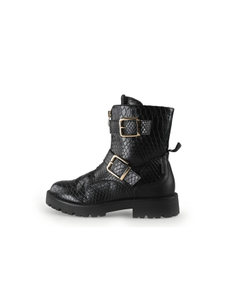 Poelman Biker boots Zwart 342635
 Maat 37
 