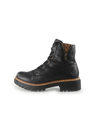 Rieker Veterboots Zwart 342670
 Maat 41
 