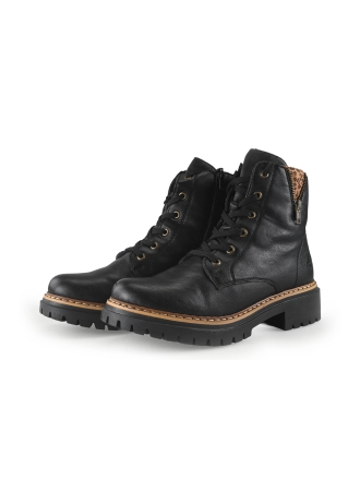 Rieker Veterboots Zwart 342670
 Maat 41
 