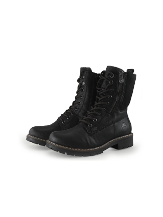 Rieker Veterboots Zwart 342671
 Maat 37
 