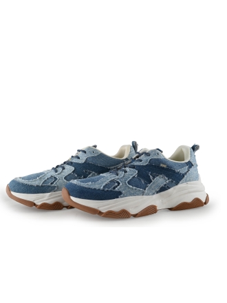 Poelman Sneakers Blauw 342841
 Maat 44
 