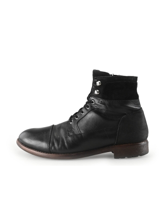 Nelson Veterboots Zwart 342950
 Maat 44
 
