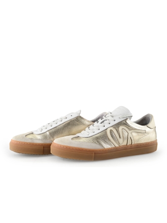 Manfield Sneakers Goud 342970
 Maat 41
 