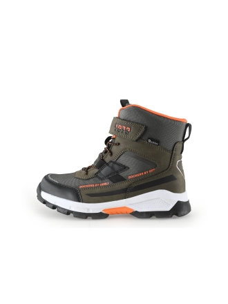 Dockers By Gerli Boots Groen 343013
 Maat 34
 