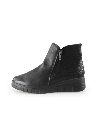 Sens Enkellaarzen Zwart 343149
 Maat 38
 