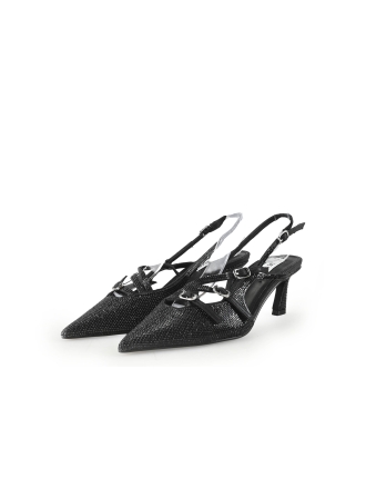 Steve Madden Slingbacks Zwart 343260
 Maat 36
 