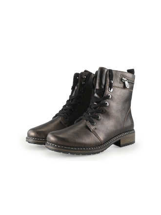 Rieker Veterboots Brons 343292
 Maat 40
 