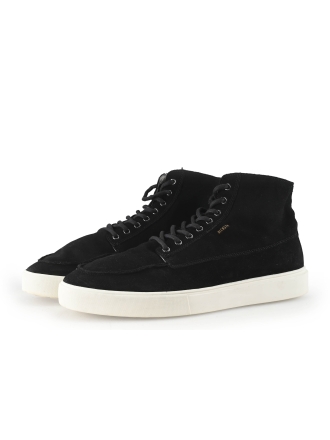 Blackstone Hoge sneakers Zwart 343306
 Maat 49
 
