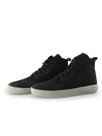 Blackstone Hoge sneakers Zwart 343385
 Maat 45
 