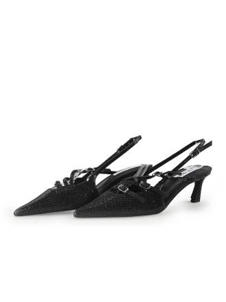 Steve Madden Slingbacks Zwart 343445
 Maat 37
 