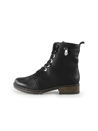 Rieker Veterboots Zwart 343478
 Maat 39
 
