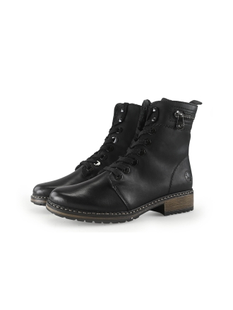 Rieker Veterboots Zwart 343478
 Maat 39
 