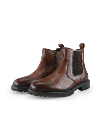 Loff 1881 Chelsea boots Bruin 343487
 Maat 43
 