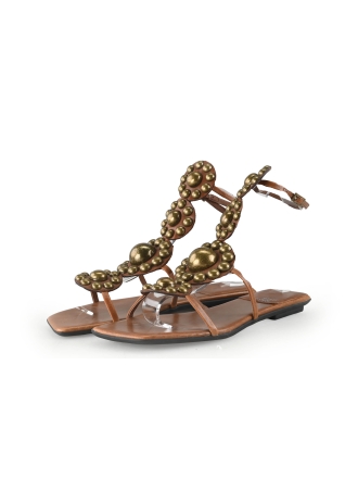 Jeffrey Campbell Slippers Oranje 343535
 Maat 37
 