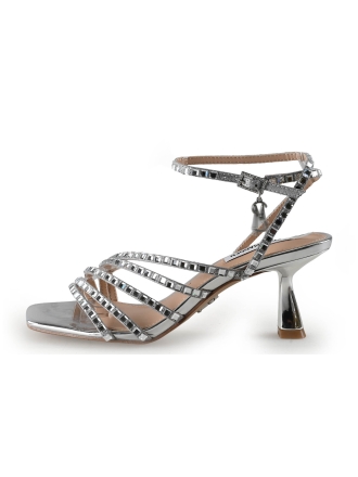 Steve Madden Sandalen Zilver 343627
 Maat 37
 
