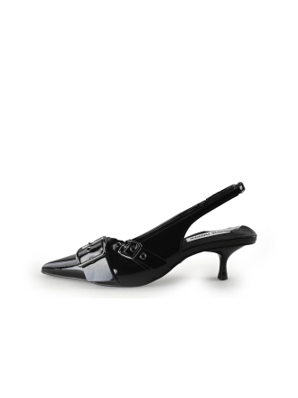 Steve Madden Slingbacks Zwart 343632
 Maat 36
 