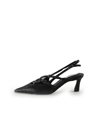 Steve Madden Slingbacks Zwart 343637
 Maat 35½
 