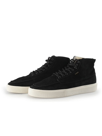 Blackstone Hoge sneakers Zwart 343658
 Maat 45
 