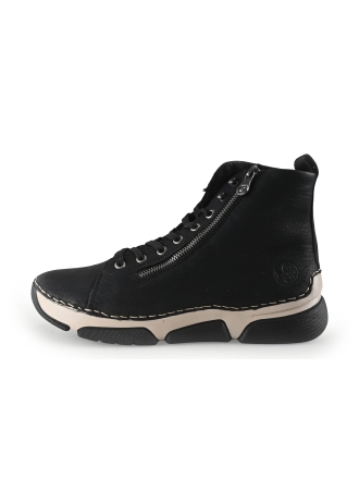 Rieker Veterboots Zwart 343931
 Maat 40
 