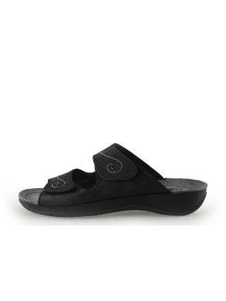 Rohde Slippers Zwart 343981
 Maat 39
 