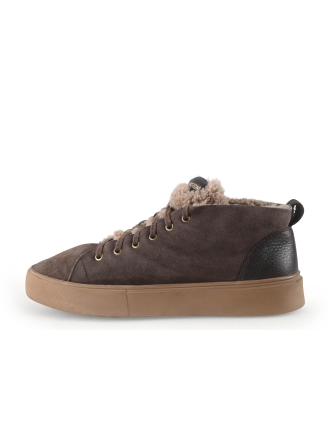 Blackstone Hoge sneakers Bruin 344053
 Maat 41
 