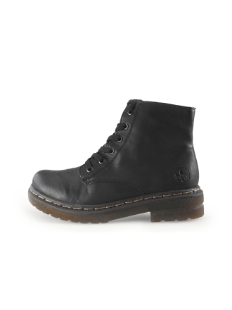 Rieker Veterboots Zwart 344101
 Maat 37
 