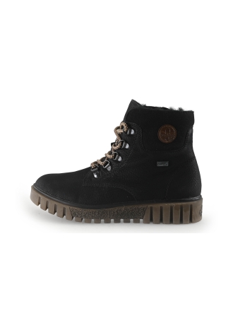 Rieker Veterboots Zwart 344325
 Maat 37
 