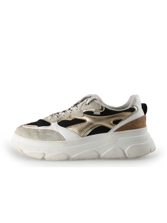 Poelman Sneakers Beige 344367
 Maat 41
 