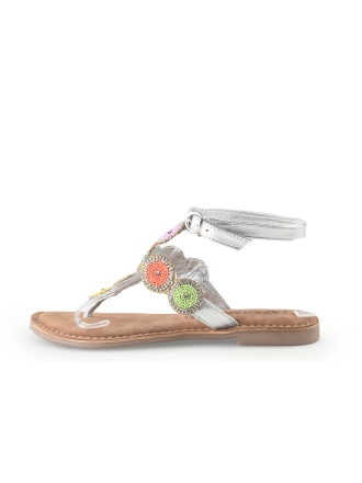 Lazamani Sandalen Zilver 344410
 Maat 38
 