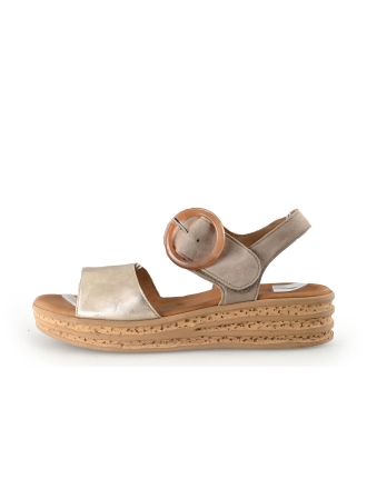 Gabor Sandalen Beige 344427
 Maat 42
 