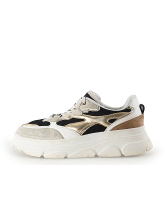 Poelman Sneakers Beige 344470
 Maat 40
 