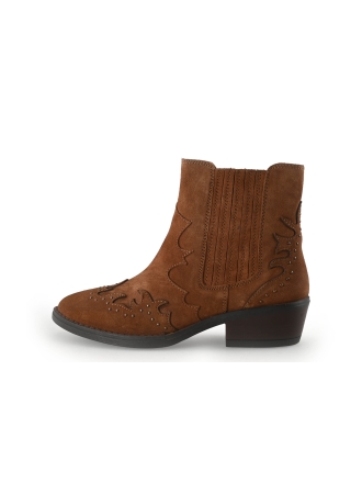 Muyters Cowboy laarzen Cognac 344476
 Maat 37
 