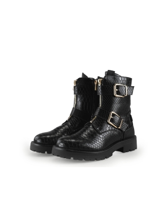 Poelman Biker boots Zwart 344588
 Maat 38
 