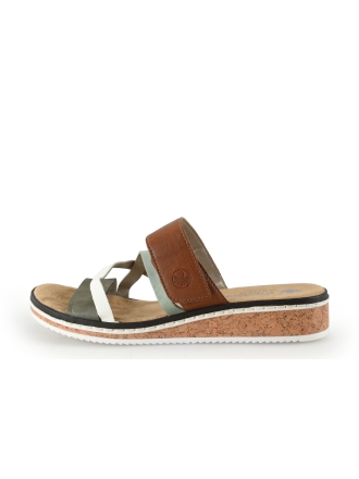 Rieker Muiltjes Bruin 344793
 Maat 39
 