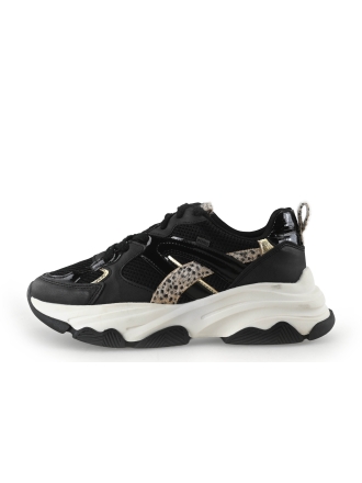 Poelman Sneakers Zwart 345002
 Maat 39
 