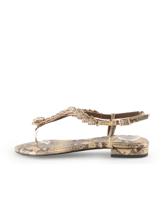 Jeffrey Campbell Sandalen Goud 345042
 Maat 38
 