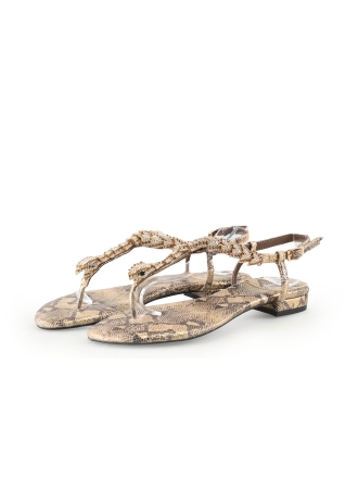 Jeffrey Campbell Sandalen Goud 345042
 Maat 38
 