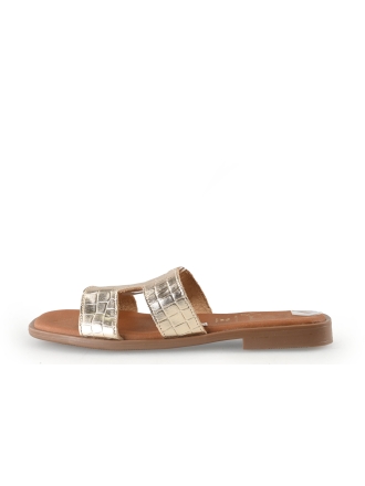 Oh My Sandals Slippers Goud 345211
 Maat 40
 