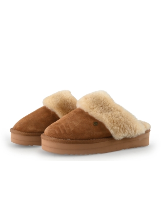 Warmbat Australia Pantoffels Cognac 345287
 Maat 41
 