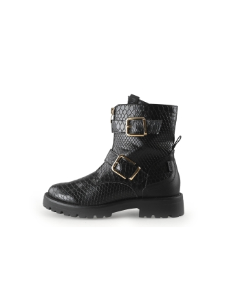 Poelman Biker boots Zwart 345409
 Maat 38
 